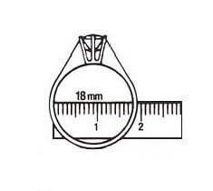 ringmaat meten methode 1